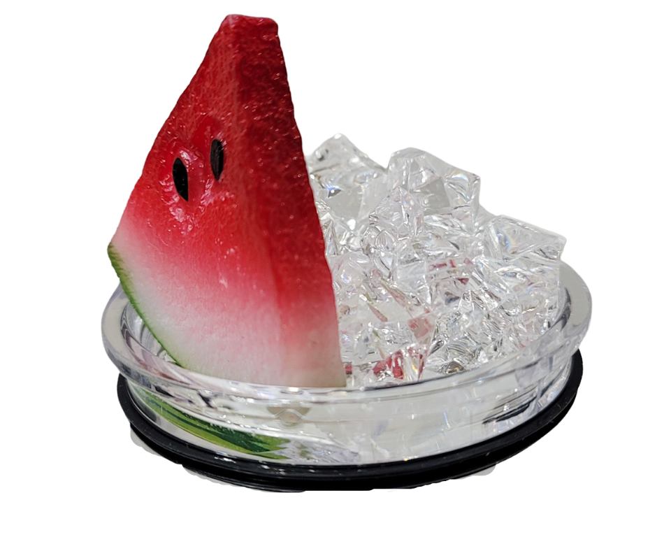 3D Ice toppers, Ice & fruit tumbler toppers, tumbler lid tutorial -- Made  By Mani & Mal